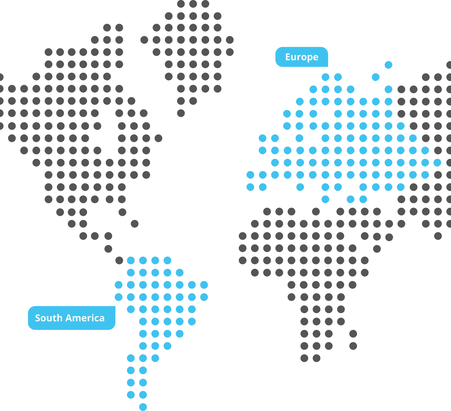 Map where we have hiring expertise